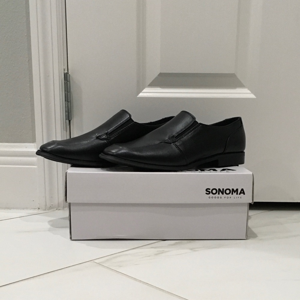 Boys Black Dress Shoes